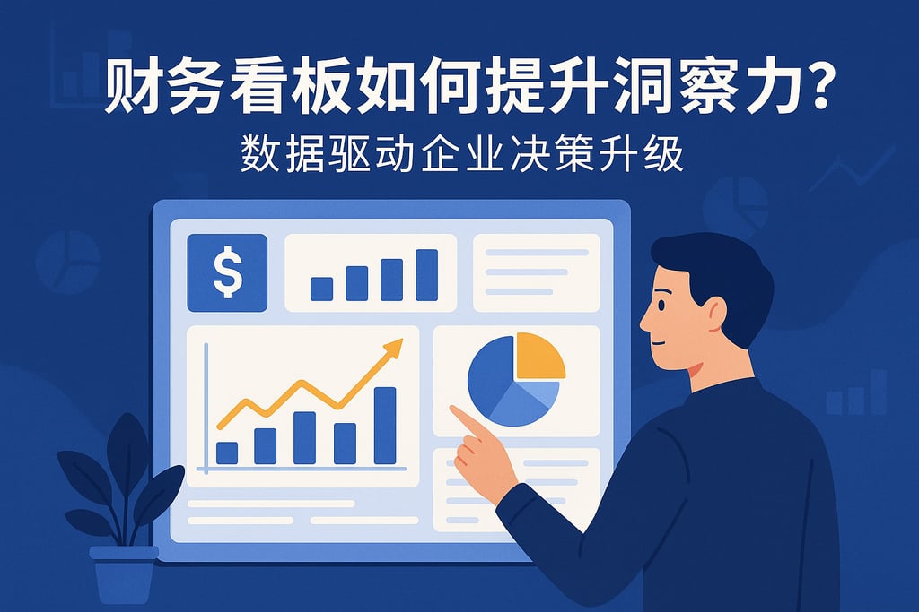 财务看板如何提升洞察力？数据驱动企业决策升级