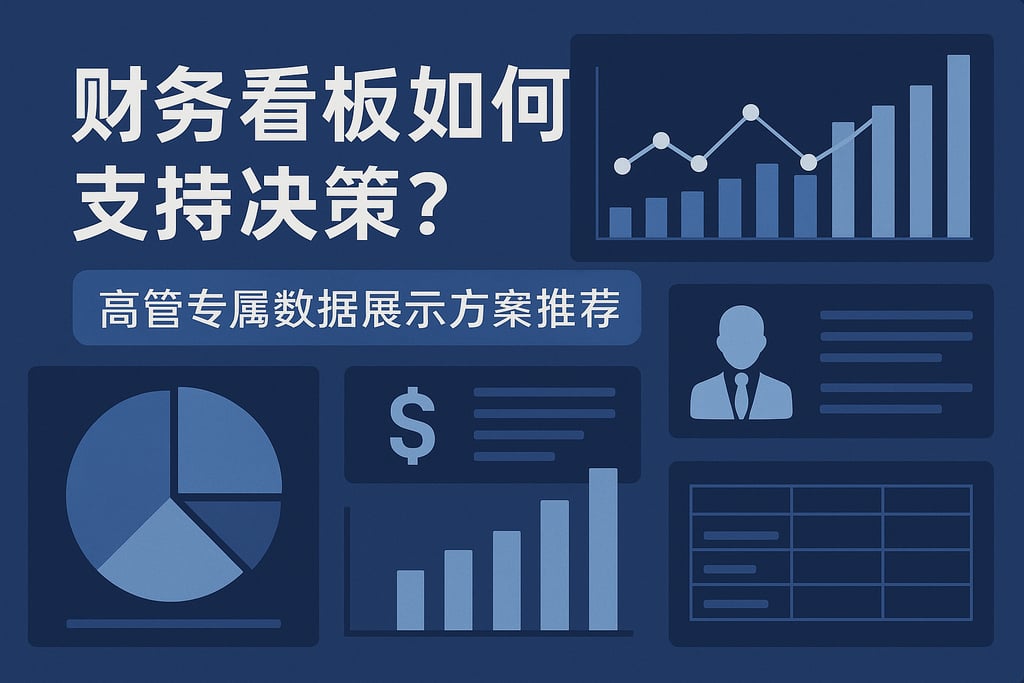 财务看板如何支持决策？高管专属数据展示方案推荐