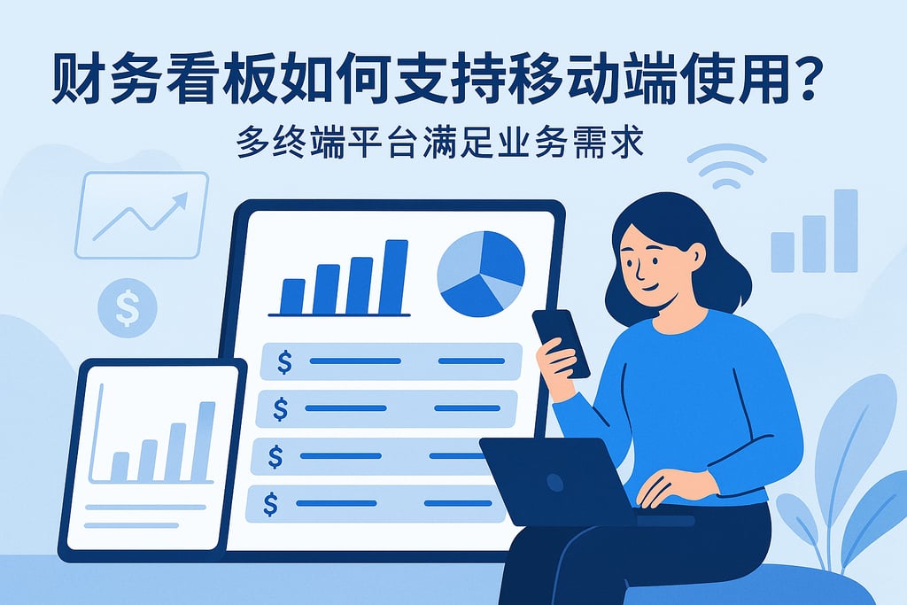 财务看板如何支持移动端使用？多终端平台满足业务需求