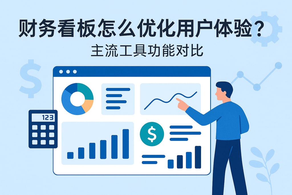 财务看板怎么优化用户体验？主流工具功能对比