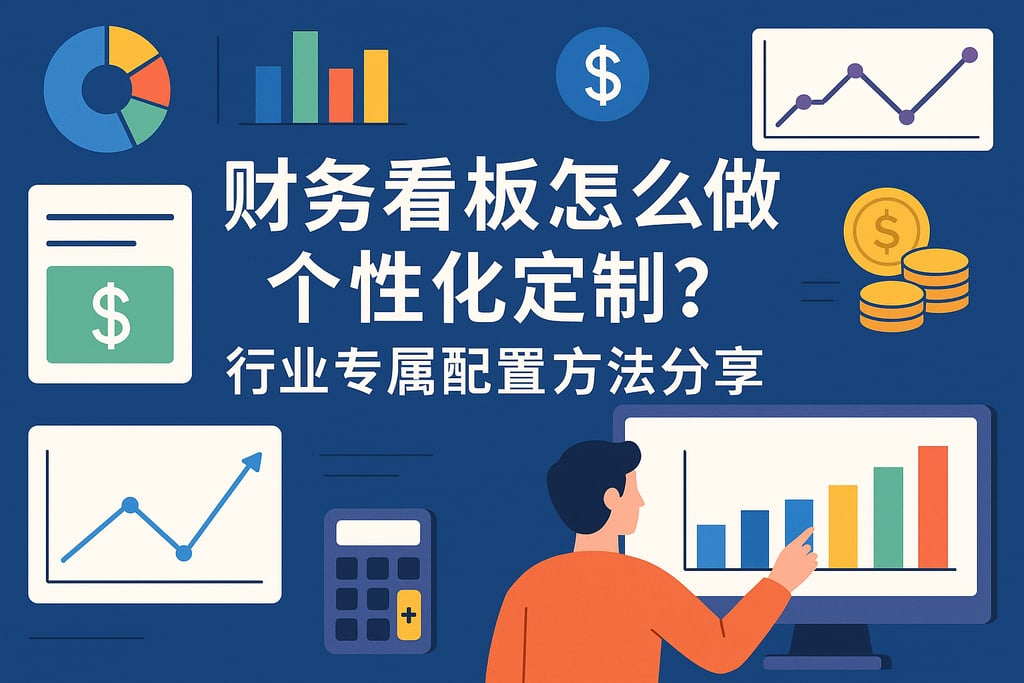 财务看板怎么做个性化定制？行业专属配置方法分享