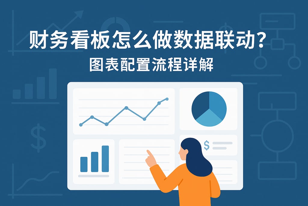 财务看板怎么做数据联动？图表配置流程详解