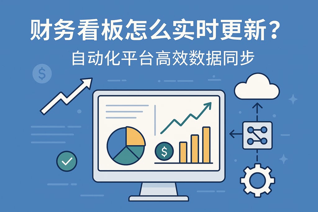 财务看板怎么实时更新？自动化平台高效数据同步