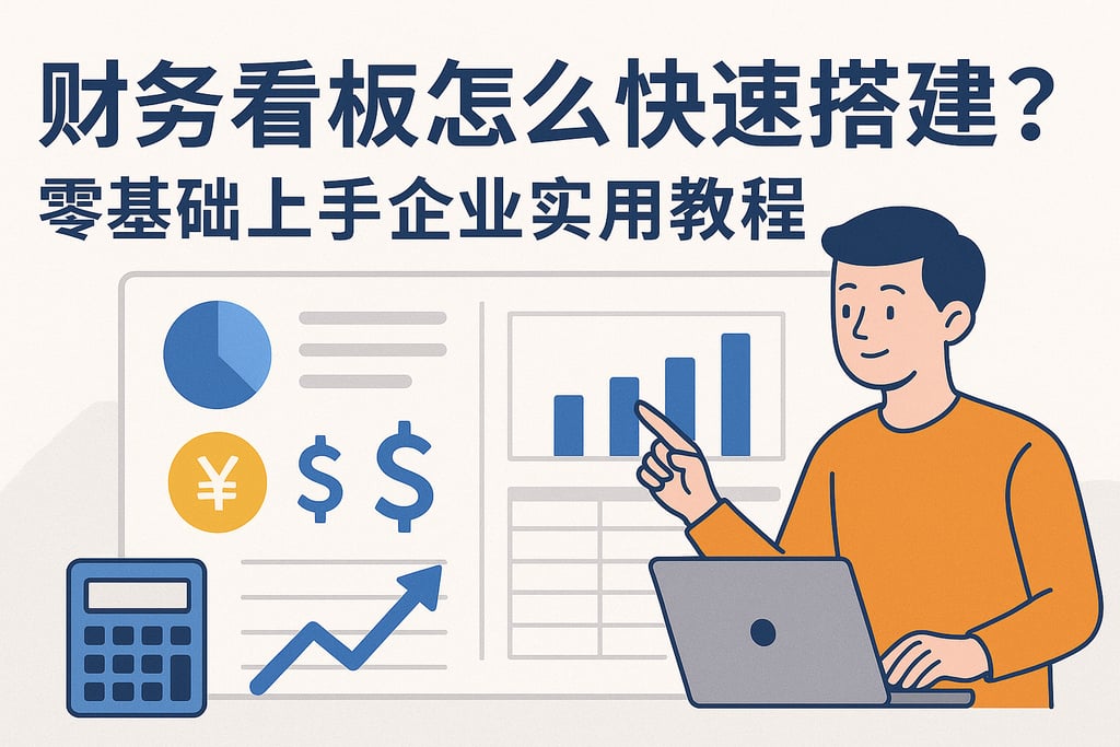 财务看板怎么快速搭建？零基础上手企业实用教程