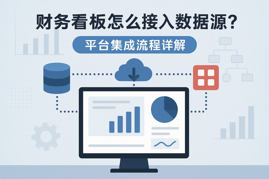 财务看板怎么接入数据源？平台集成流程详解