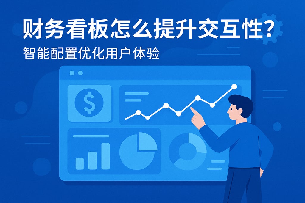 财务看板怎么提升交互性？智能配置优化用户体验