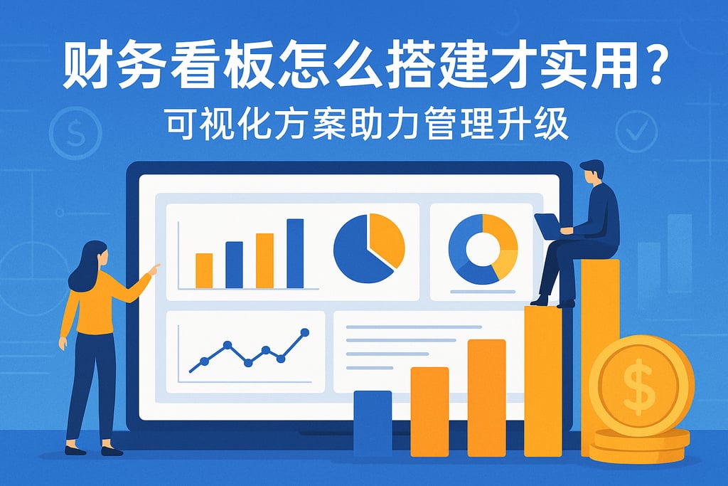 财务看板怎么搭建才实用？可视化方案助力管理升级