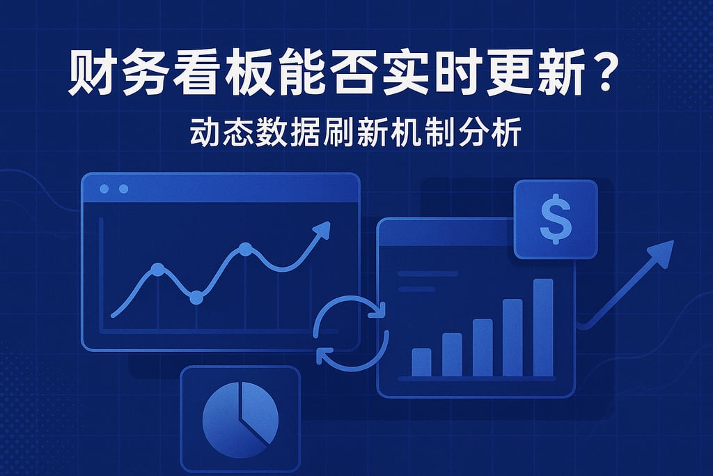 财务看板能否实时更新？动态数据刷新机制分析