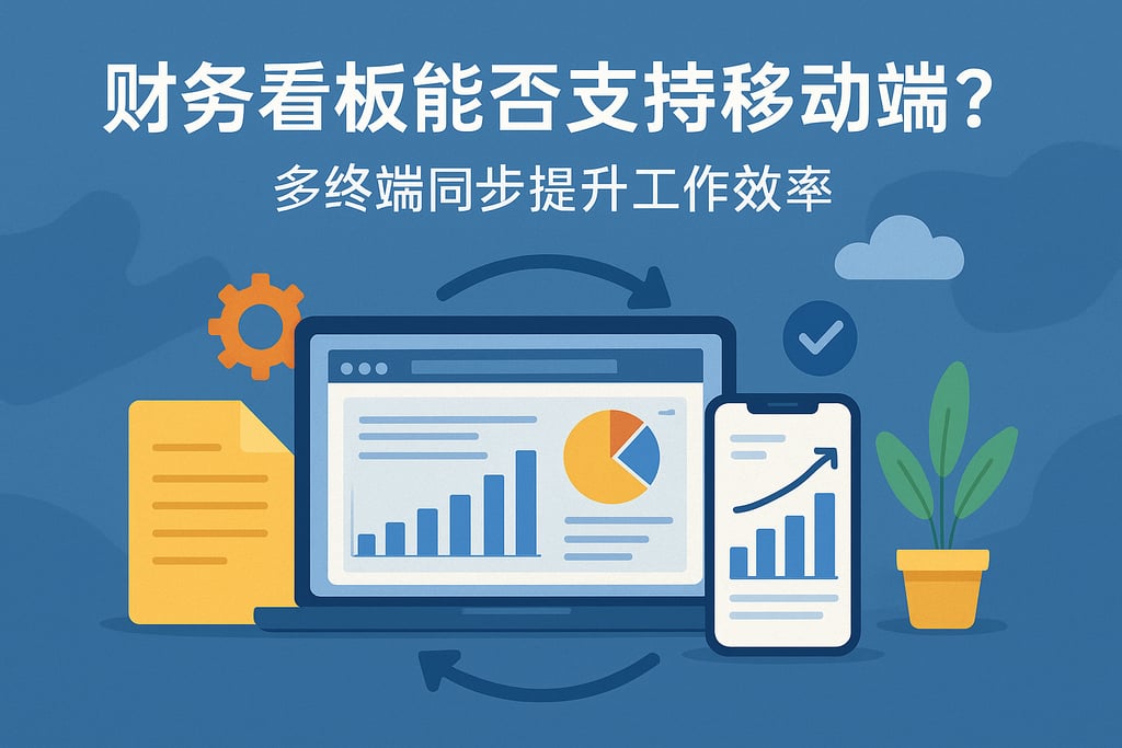 财务看板能否支持移动端？多终端同步提升工作效率