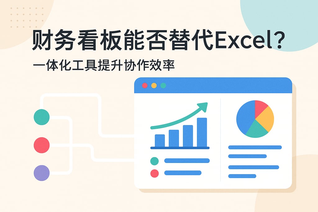财务看板能否替代Excel？一体化工具提升协作效率