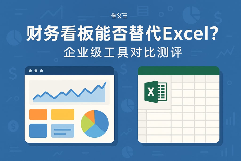 财务看板能否替代Excel？企业级工具对比测评