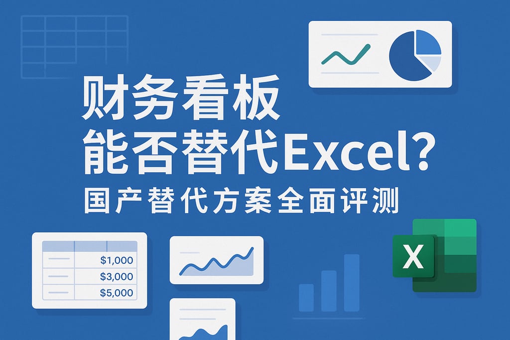 财务看板能否替代Excel？国产替代方案全面评测