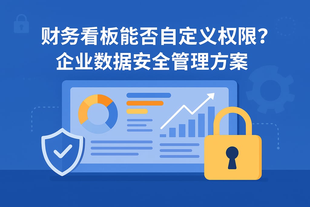 财务看板能否自定义权限？企业数据安全管理方案