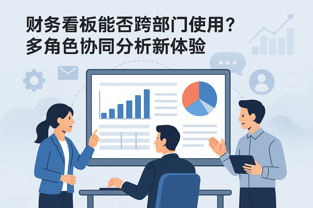 财务看板能否跨部门使用？多角色协同分析新体验