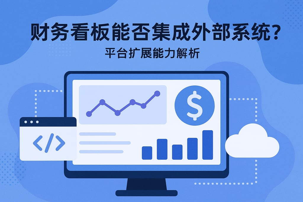 财务看板能否集成外部系统？平台扩展能力解析