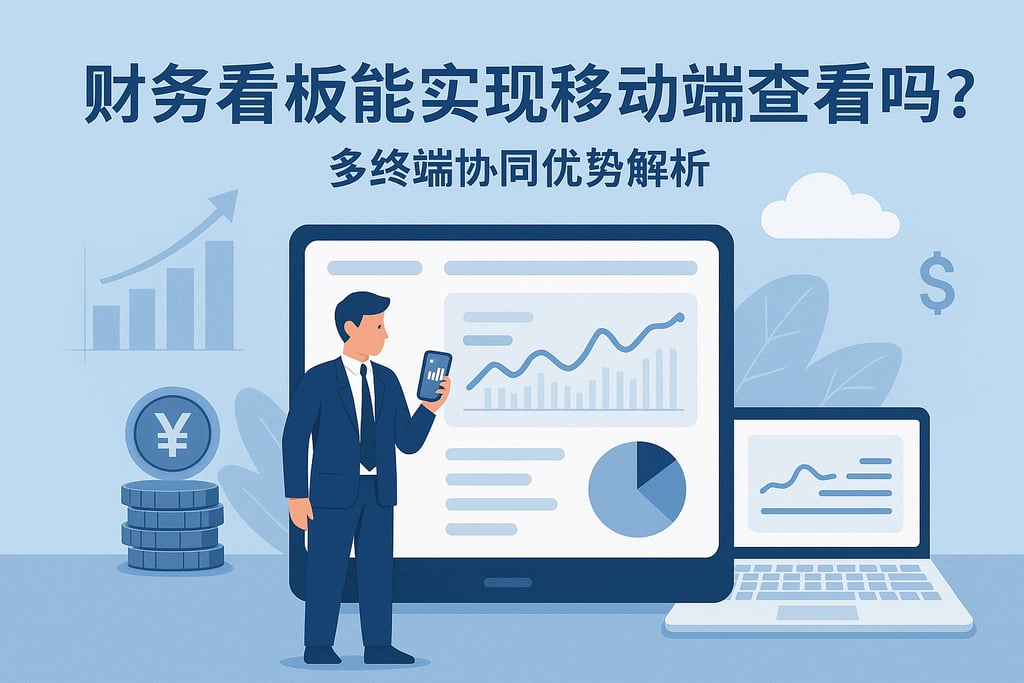 财务看板能实现移动端查看吗？多终端协同优势解析