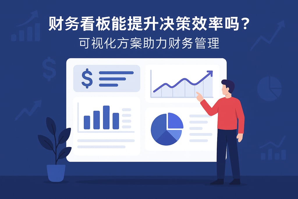 财务看板能提升决策效率吗？可视化方案助力财务管理