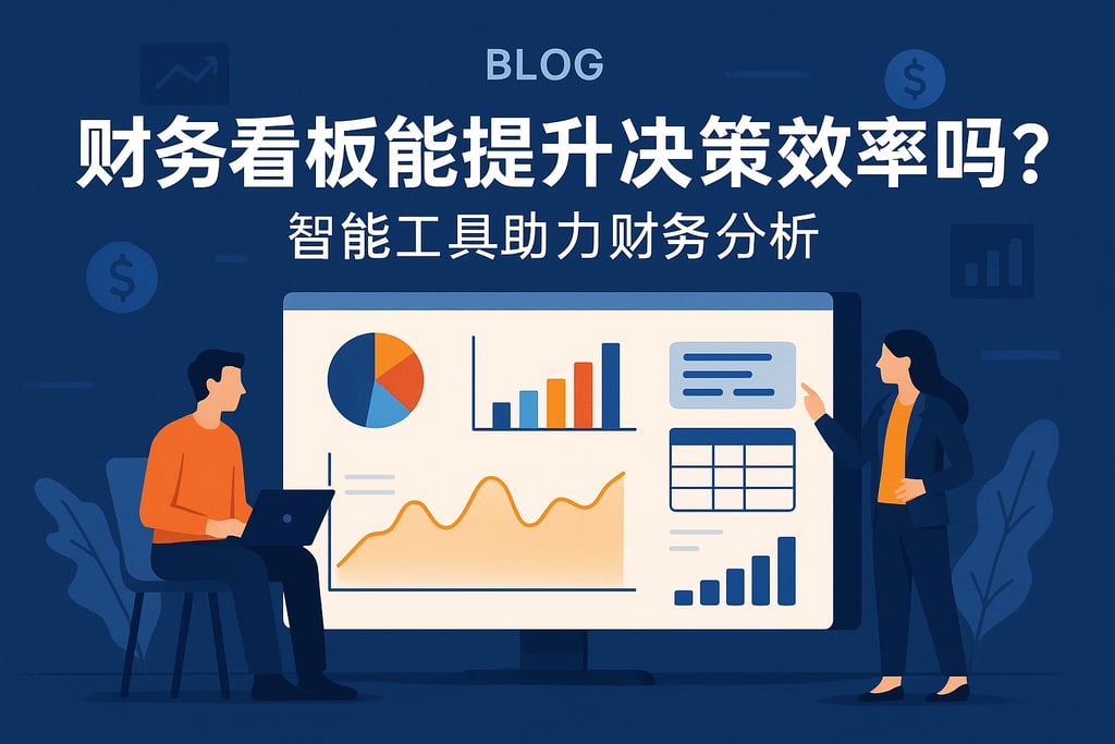 财务看板能提升决策效率吗？智能工具助力财务分析