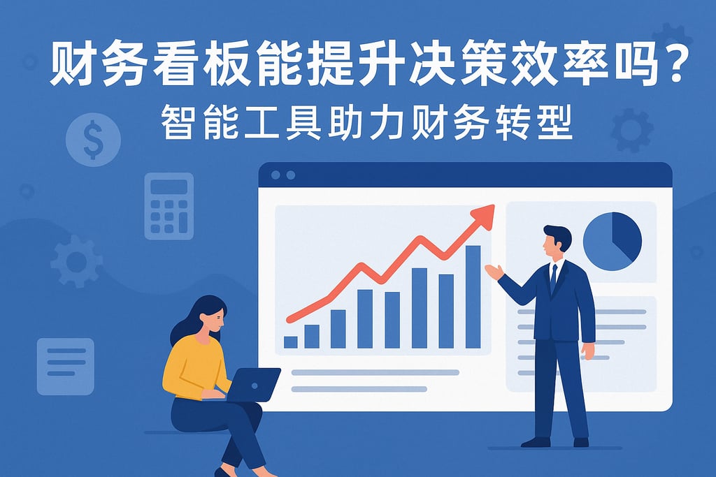 财务看板能提升决策效率吗？智能工具助力财务转型