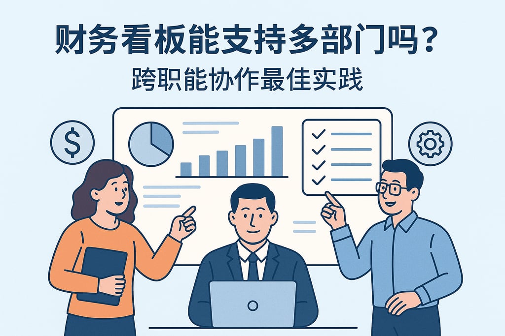 财务看板能支持多部门吗？跨职能协作最佳实践