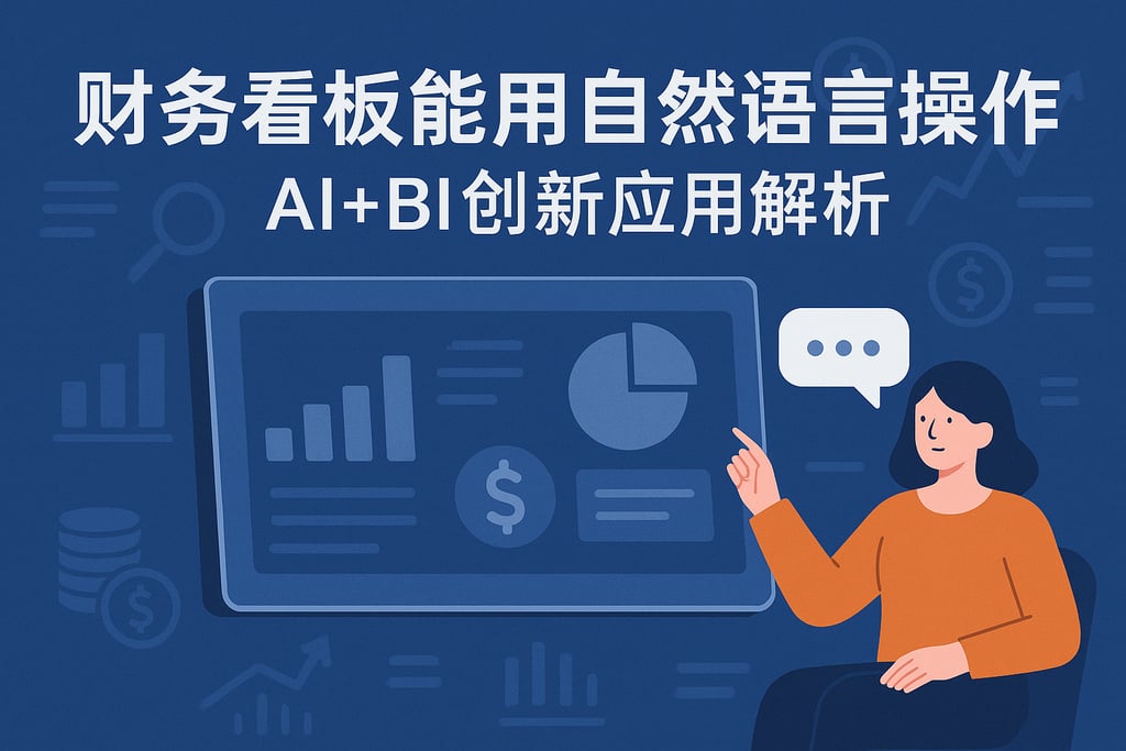 财务看板能用自然语言操作吗？AI+BI创新应用解析