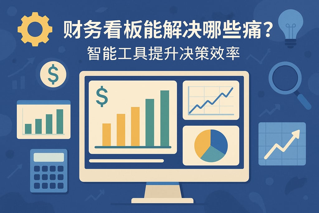 财务看板能解决哪些痛点？智能工具提升决策效率