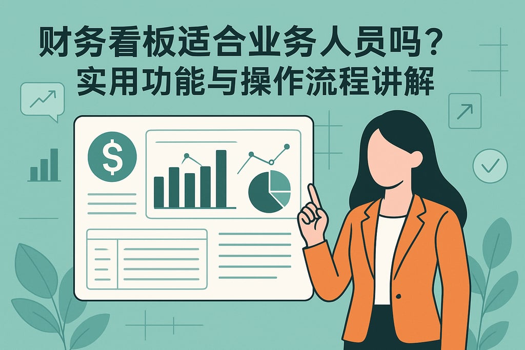 财务看板适合业务人员吗？实用功能与操作流程讲解