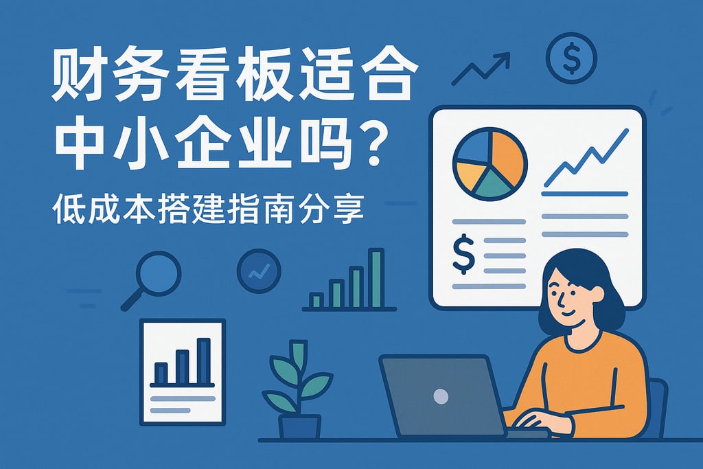 财务看板适合中小企业吗？低成本搭建指南分享