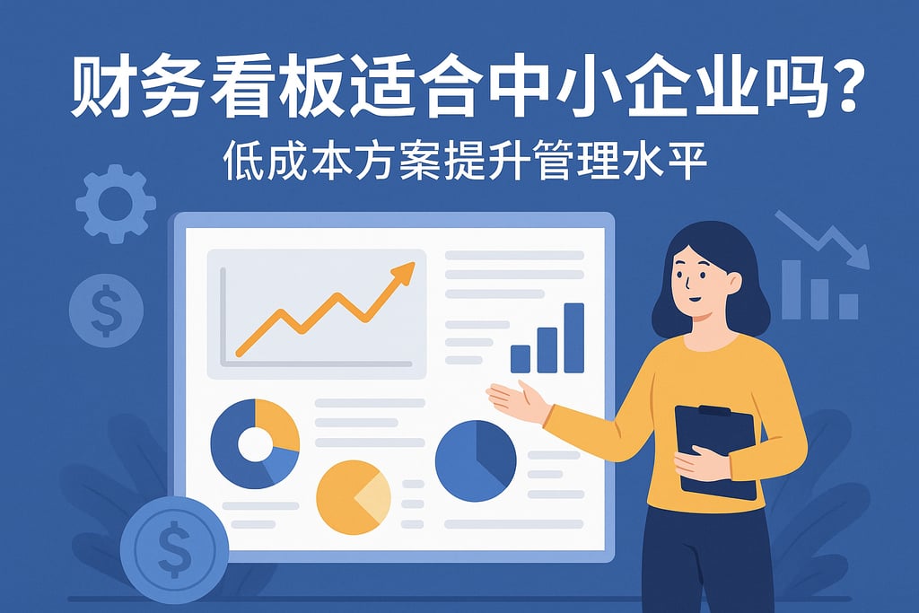 财务看板适合中小企业吗？低成本方案提升管理水平