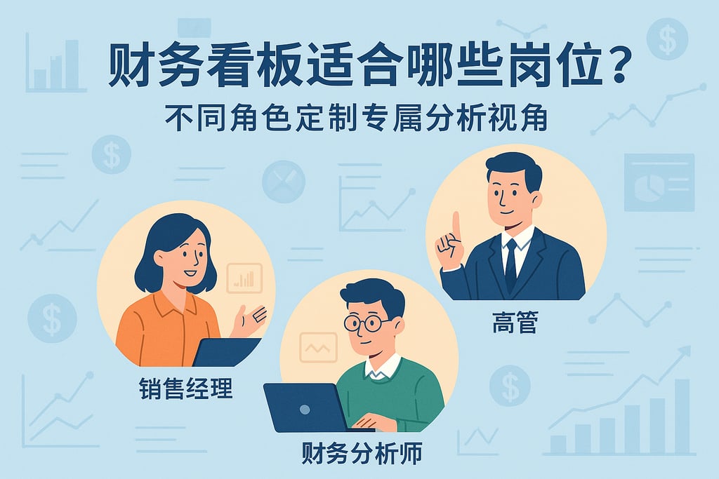 财务看板适合哪些岗位？不同角色定制专属分析视角
