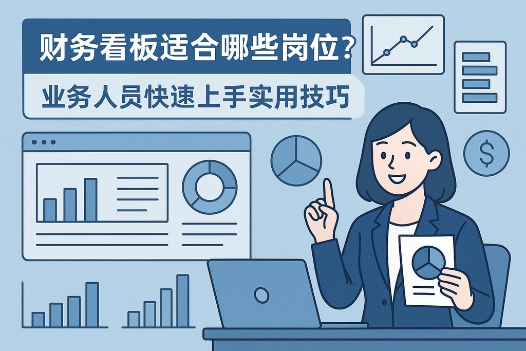 财务看板适合哪些岗位？业务人员快速上手实用技巧