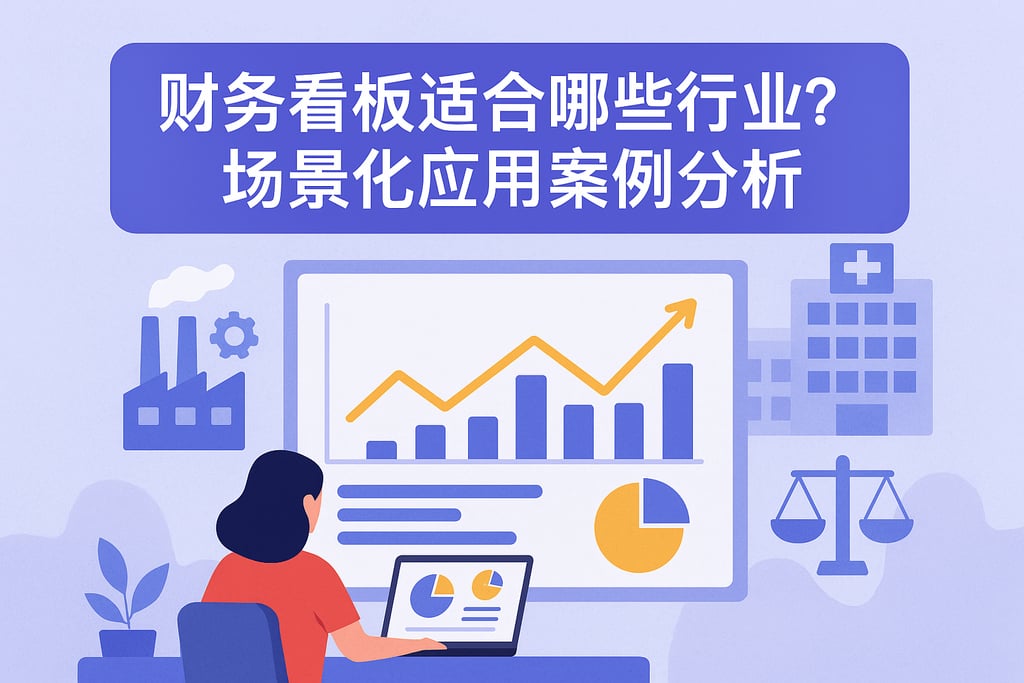 财务看板适合哪些行业？场景化应用案例分析
