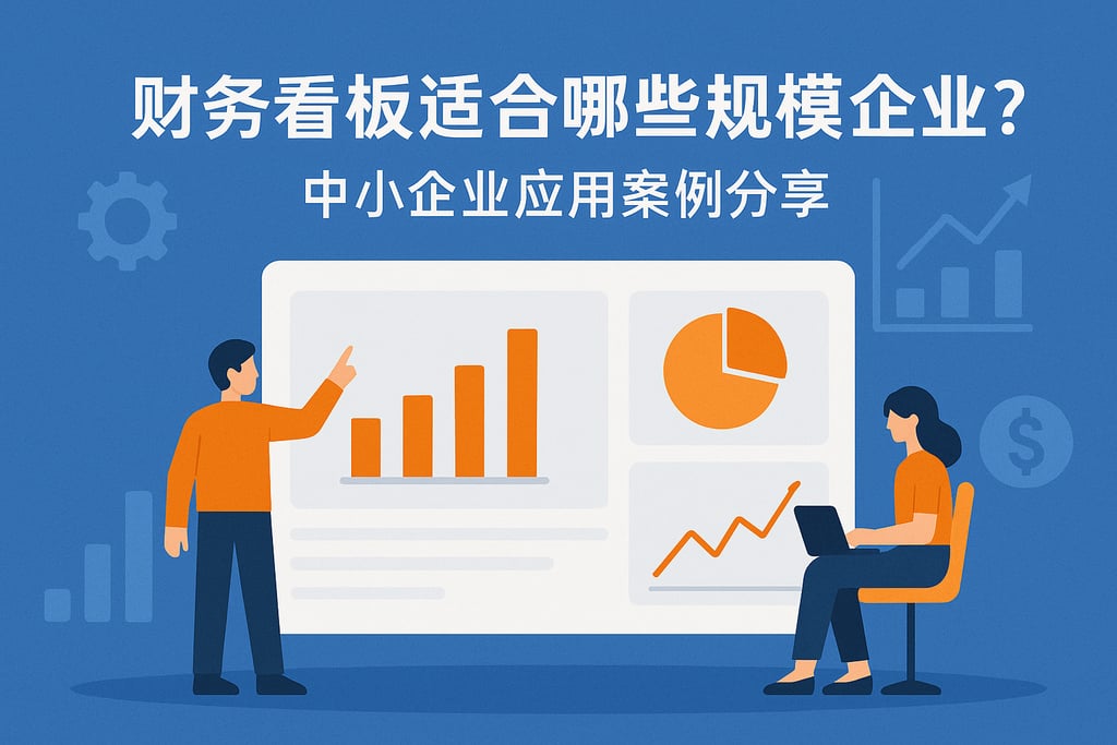 财务看板适合哪些规模企业？中小企业应用案例分享