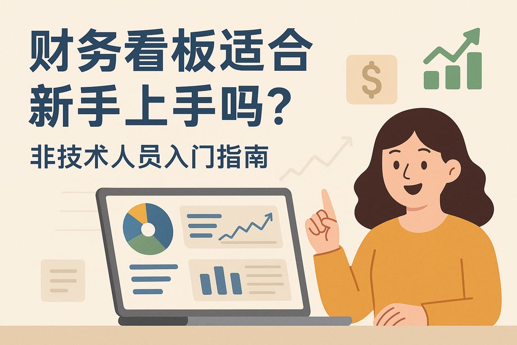 财务看板适合新手上手吗？非技术人员入门指南