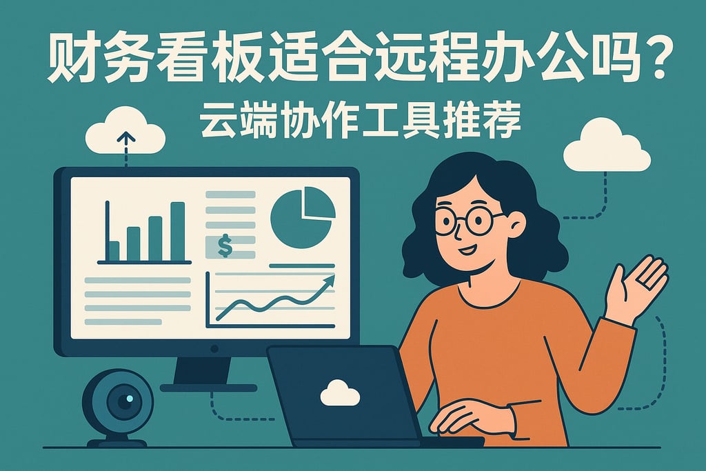 财务看板适合远程办公吗？云端协作工具推荐