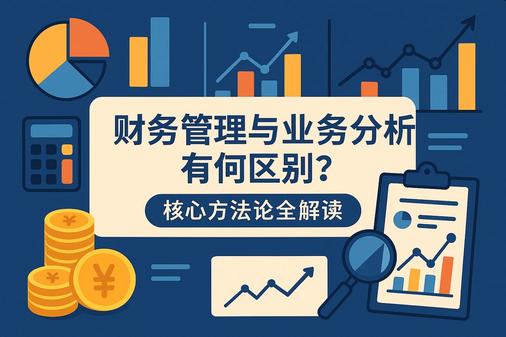 财务管理与业务分析有何区别？核心方法论全解读