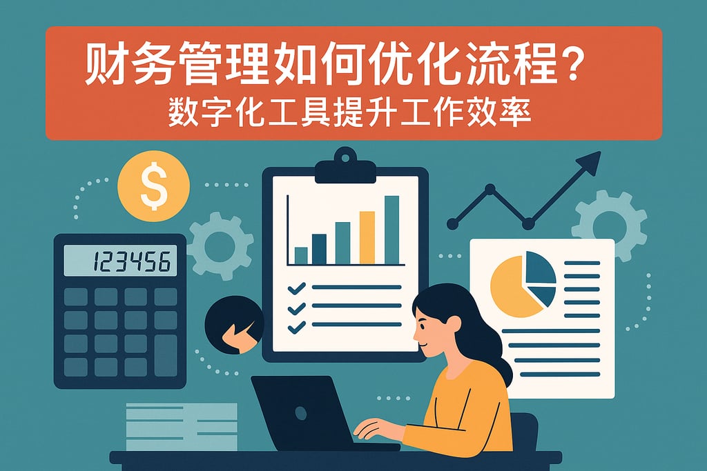 财务管理如何优化流程？数字化工具提升工作效率