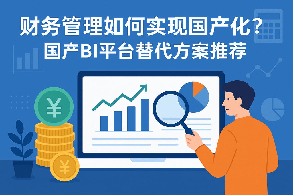 财务管理如何实现国产化？国产BI平台替代方案推荐