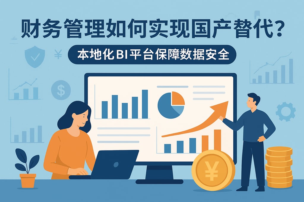 财务管理如何实现国产替代？本地化BI平台保障数据安全