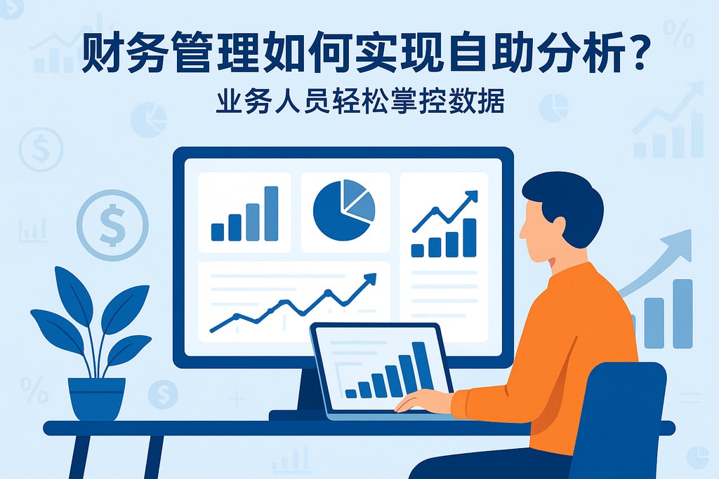 财务管理如何实现自助分析？业务人员轻松掌控数据
