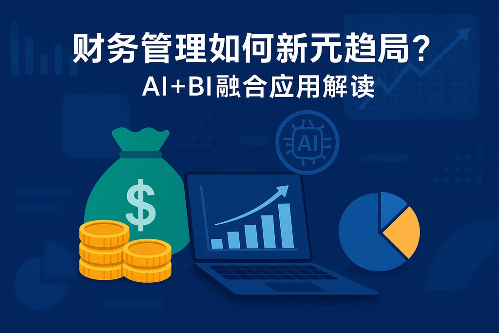 财务管理如何应对2025新趋势？AI+BI融合应用解读