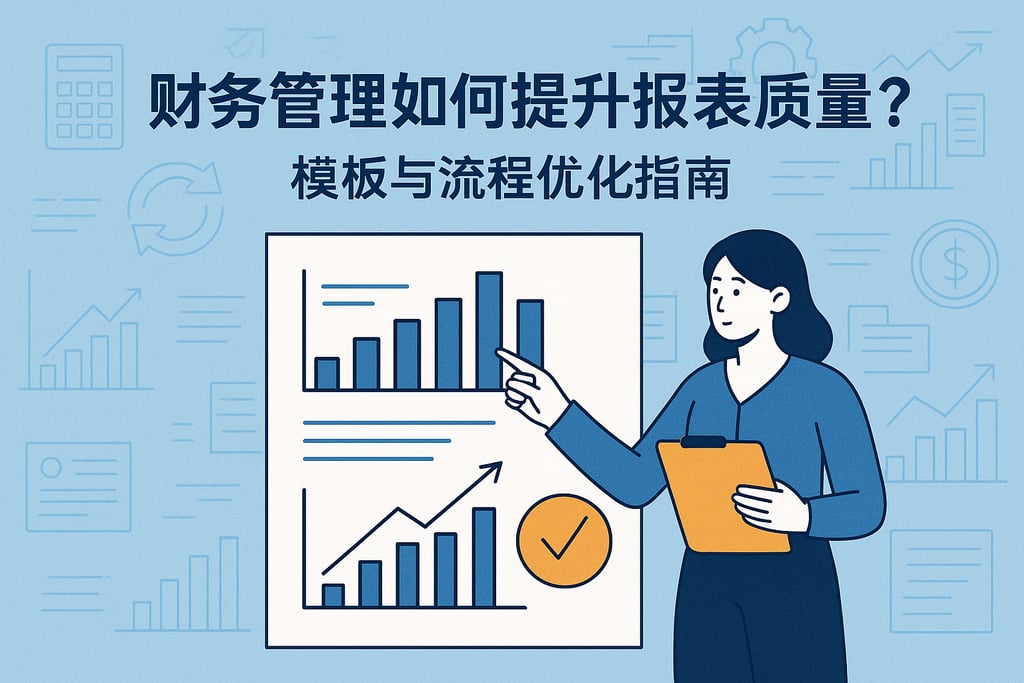 财务管理如何提升报表质量？模板与流程优化指南