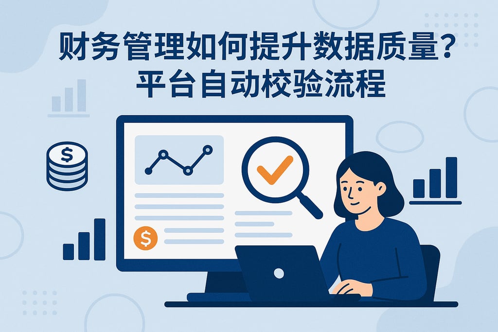 财务管理如何提升数据质量？平台自动校验流程