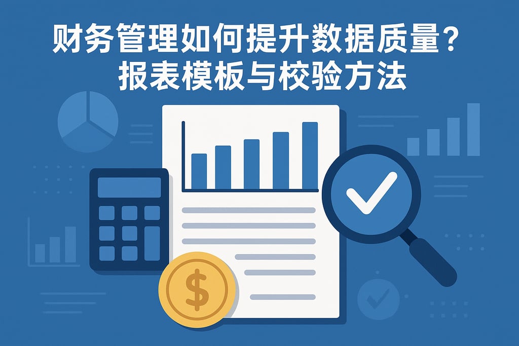 财务管理如何提升数据质量？报表模板与校验方法