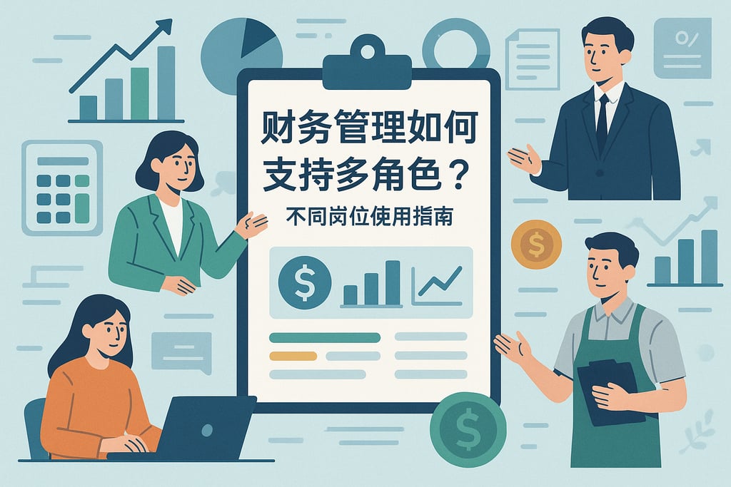 财务管理如何支持多角色？不同岗位使用指南