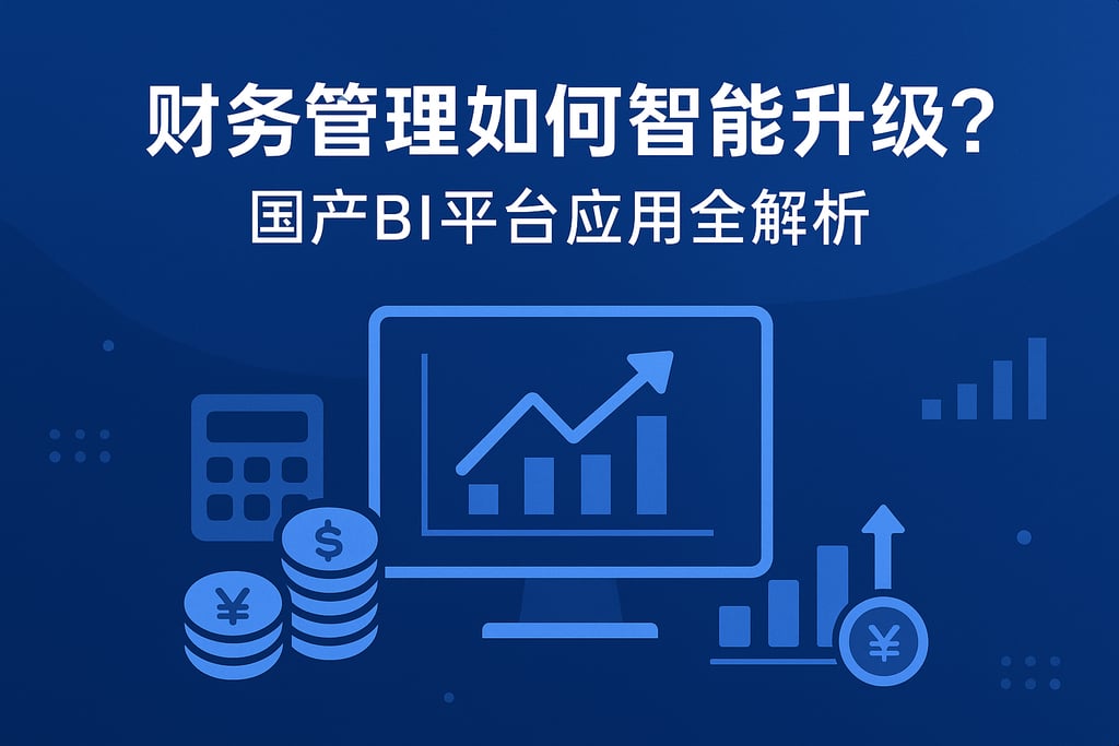 财务管理如何智能升级？国产BI平台应用全解析