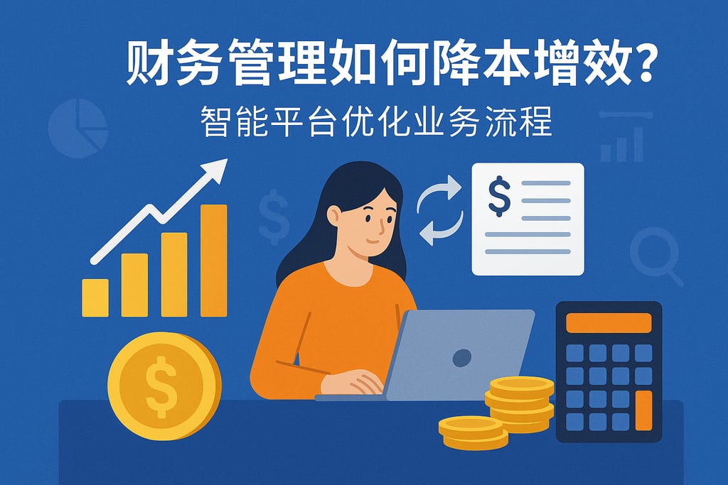 财务管理如何降本增效？智能平台优化业务流程