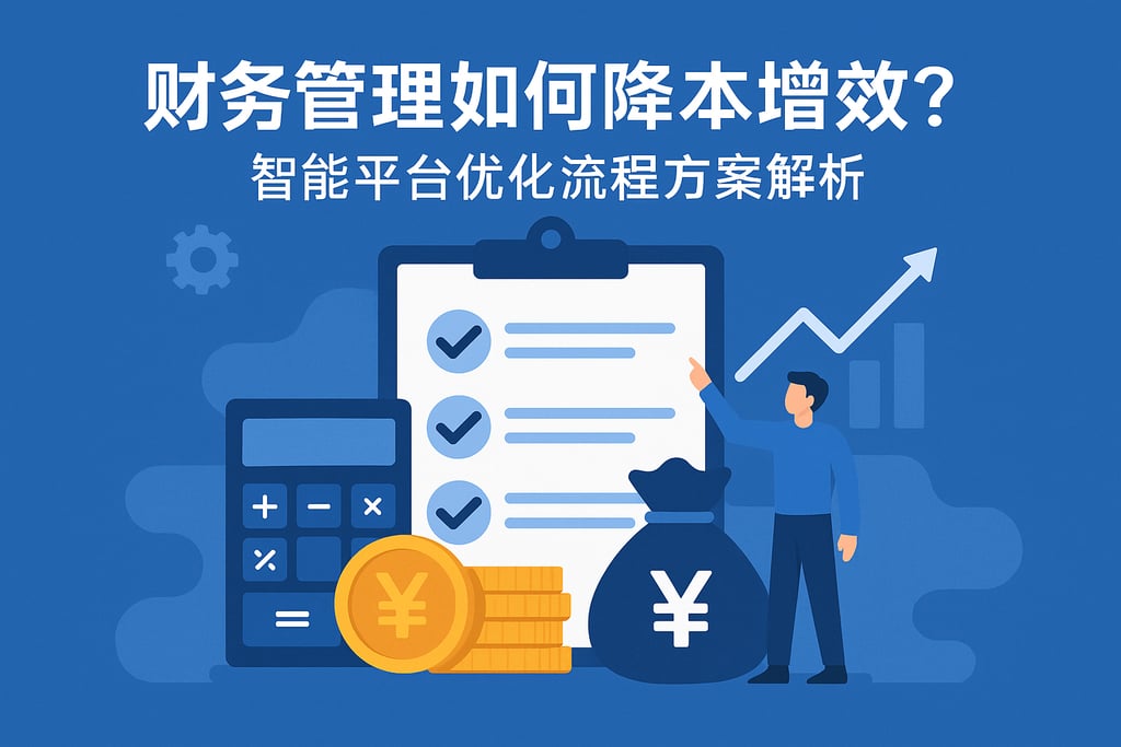 财务管理如何降本增效？智能平台优化流程方案解析