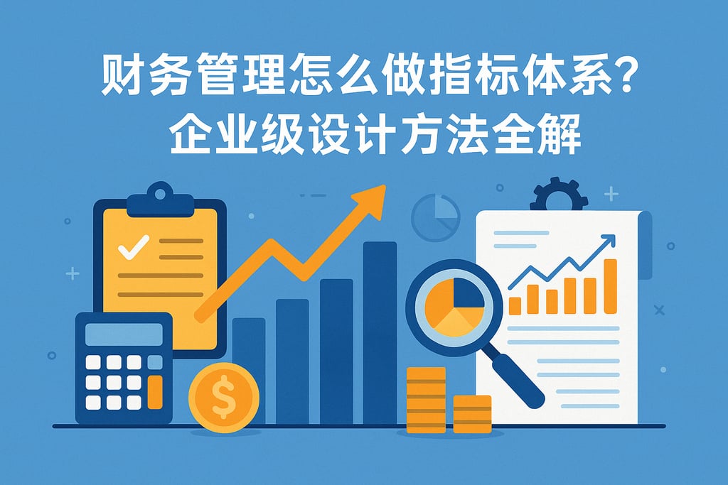 财务管理怎么做指标体系？企业级设计方法全解