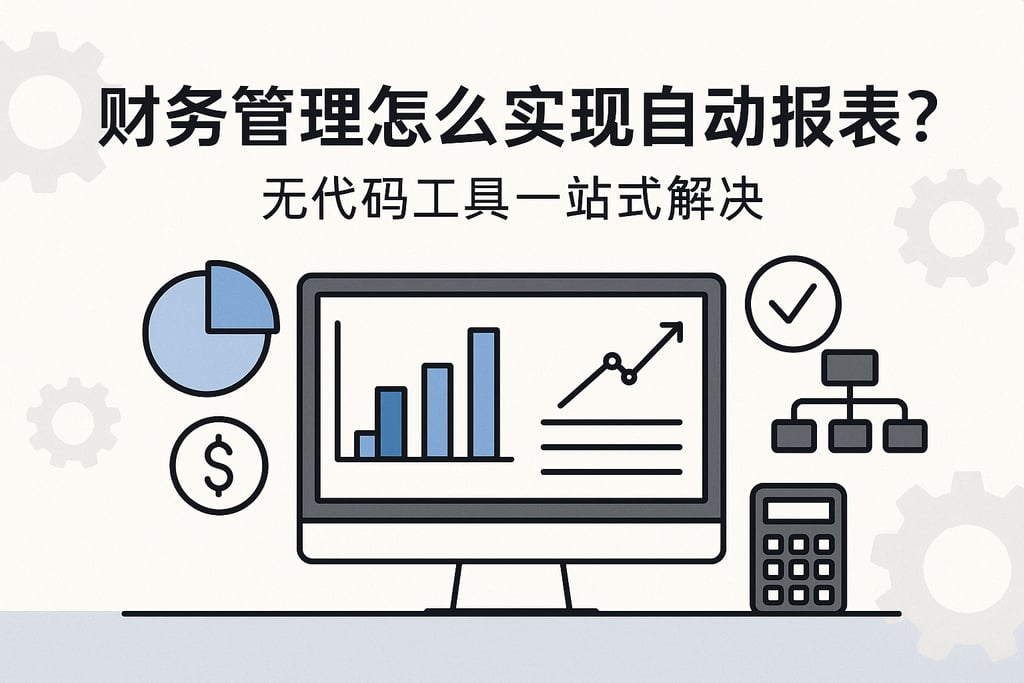 财务管理怎么实现自动报表？无代码工具一站式解决